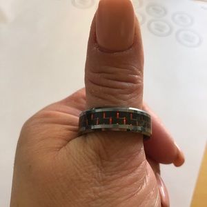 Men’s Tungsten Carbon Fiber ring